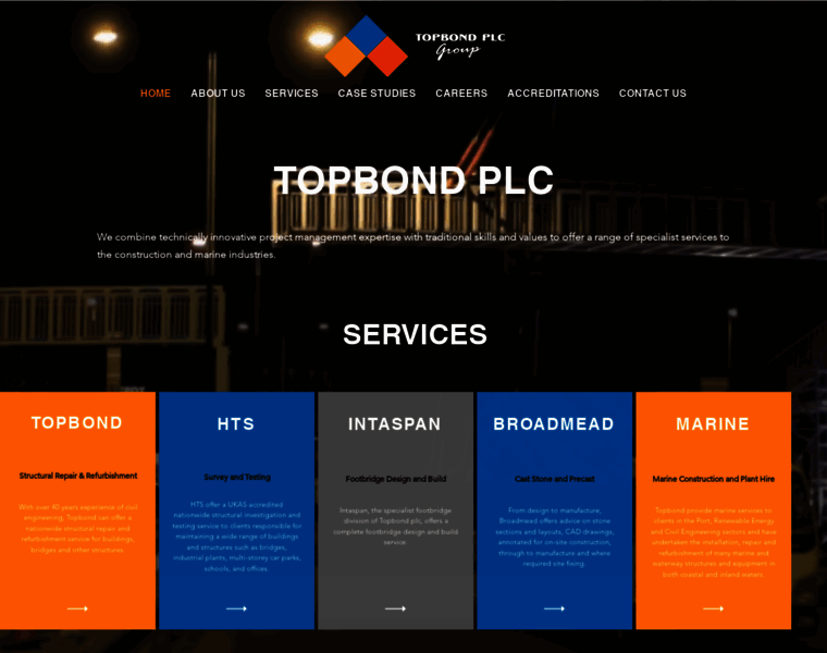 Topbond.co.uk thumbnail