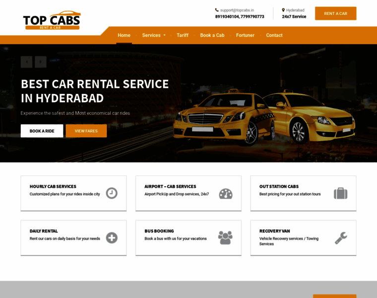 Topcabs.in thumbnail
