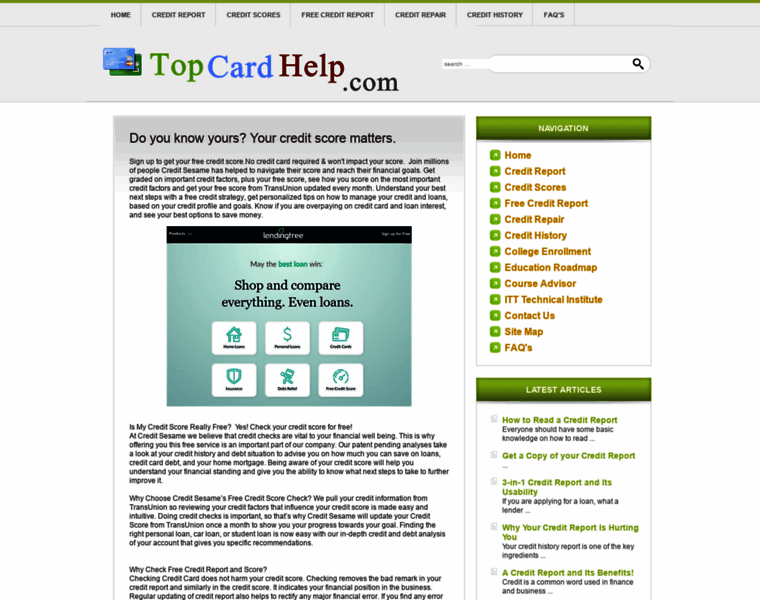 Topcardhelp.com thumbnail