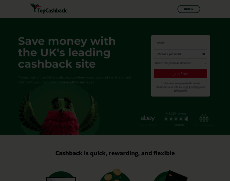 Topcashback.co.uk thumbnail