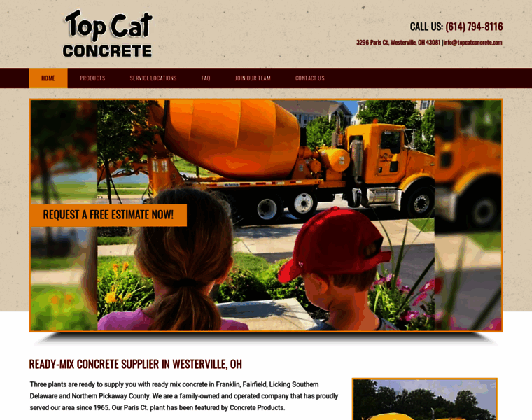 Topcatconcrete.com thumbnail