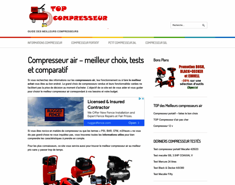 Topcompresseur.fr thumbnail