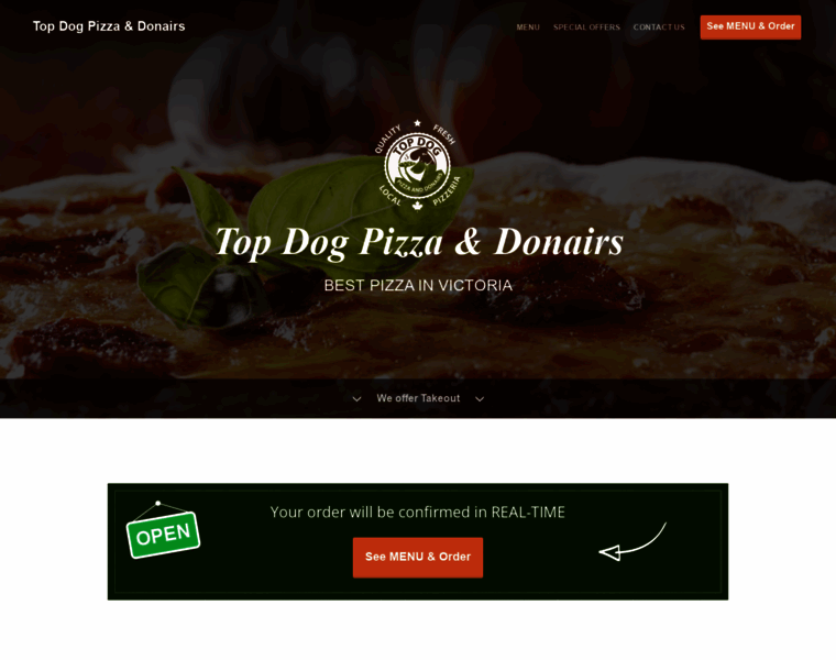Topdogpizza.ca thumbnail