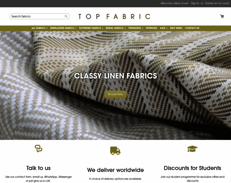 Topfabric.co.uk thumbnail