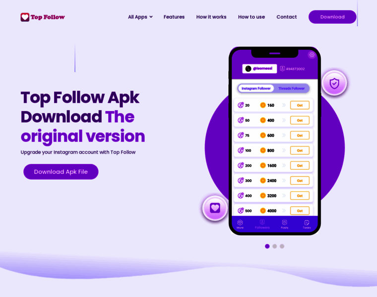 topfollow-apk.org at WI. Top Follow Apk Download