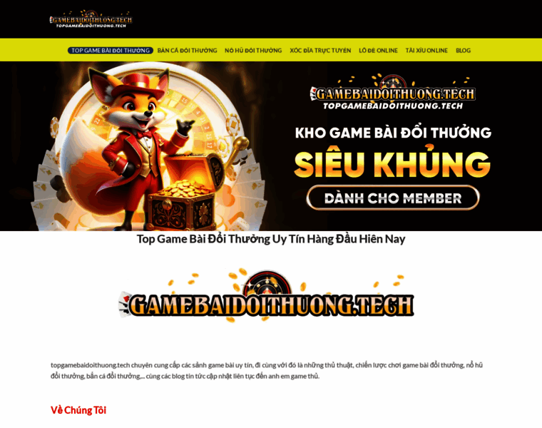 Topgamebaidoithuong.tech thumbnail