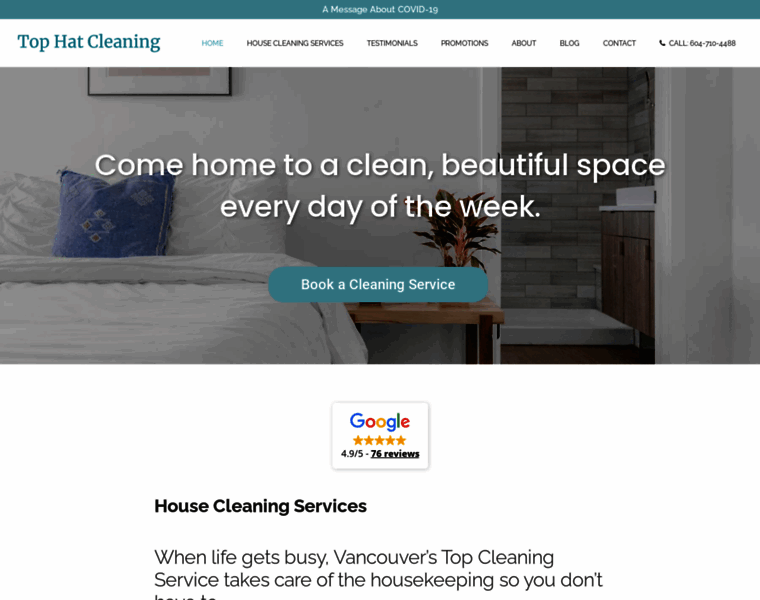 Tophatcleaning4you.com thumbnail