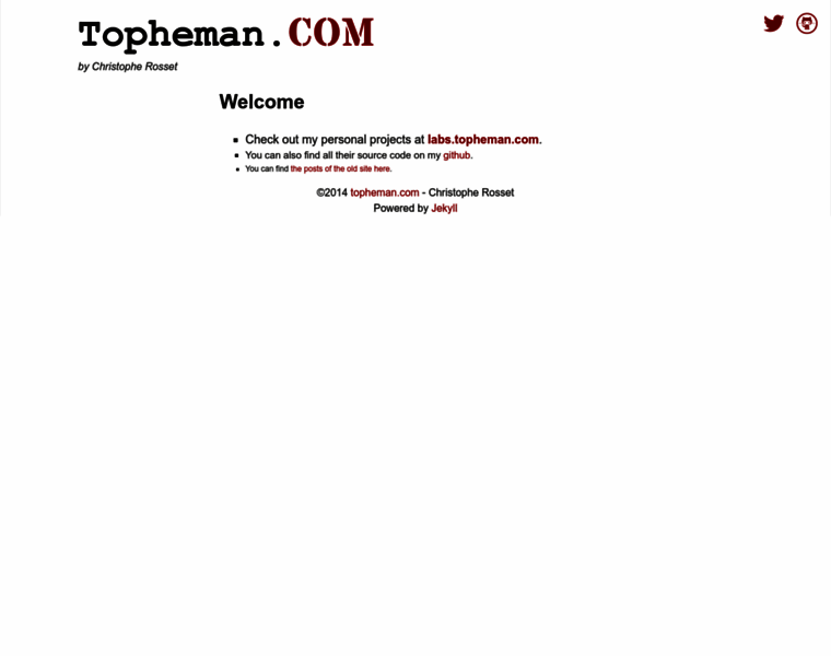 Topheman.com thumbnail