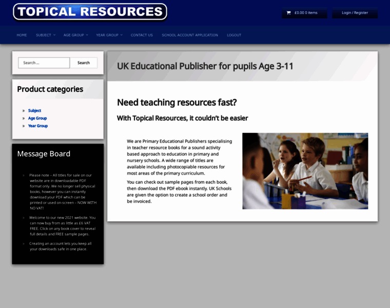 Topical-resources.co.uk thumbnail