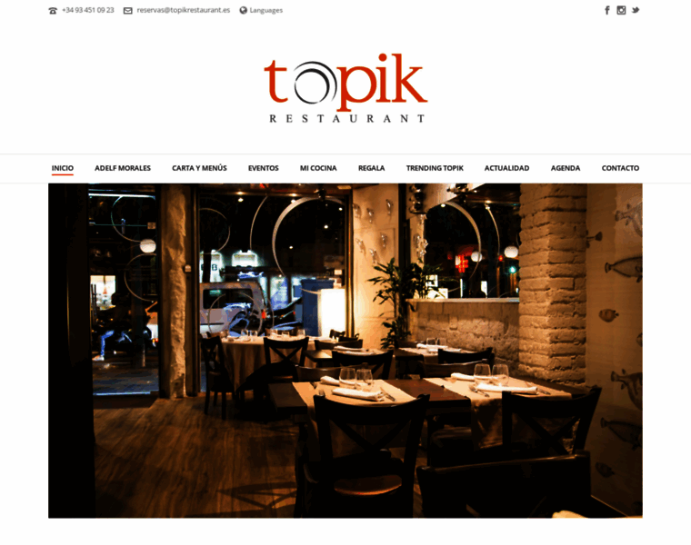 Topikrestaurant.es thumbnail