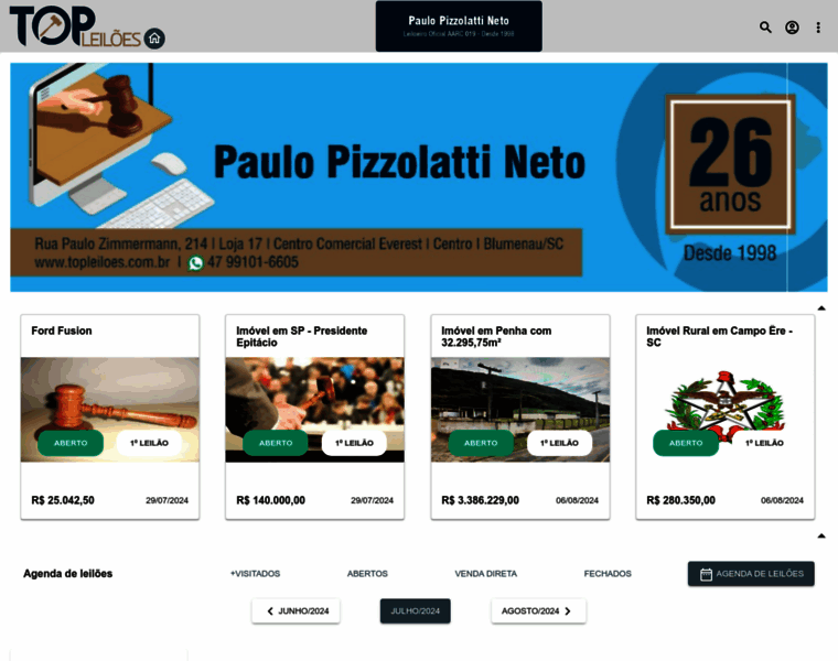 Topleiloes.com.br thumbnail Topleiloes.com.br thumbnail