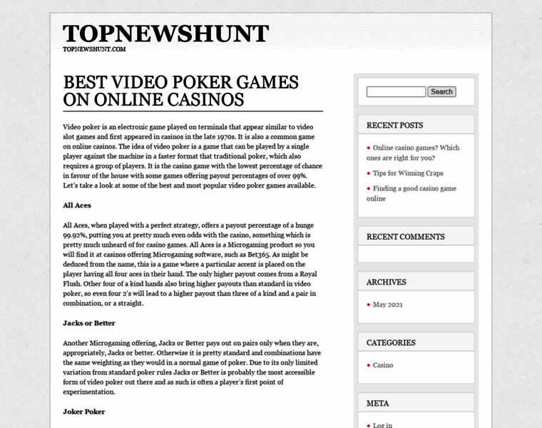 Topnewshunt.com thumbnail