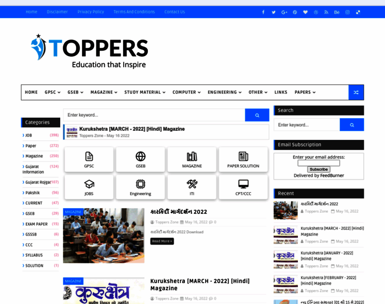Toppers-zone.com thumbnail