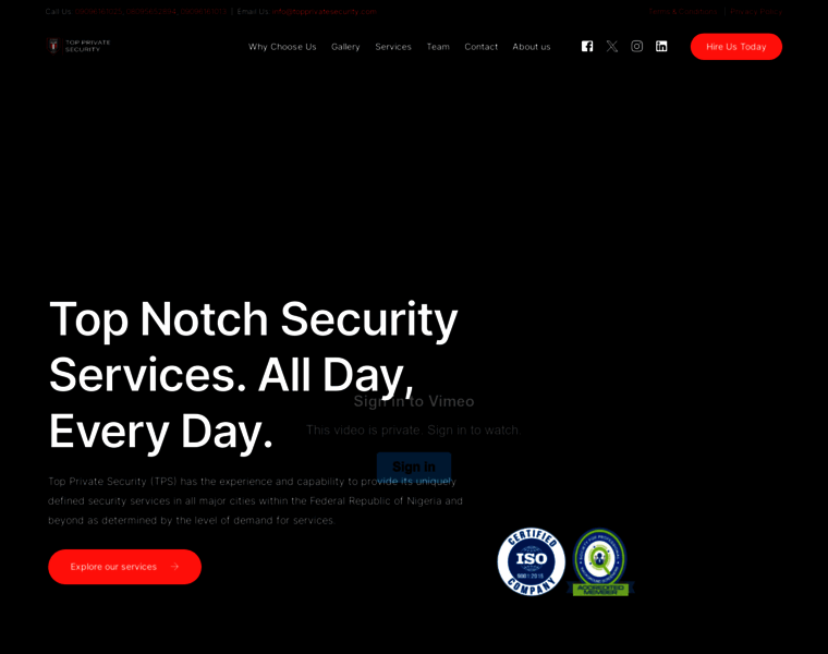 Topprivatesecurity.com thumbnail