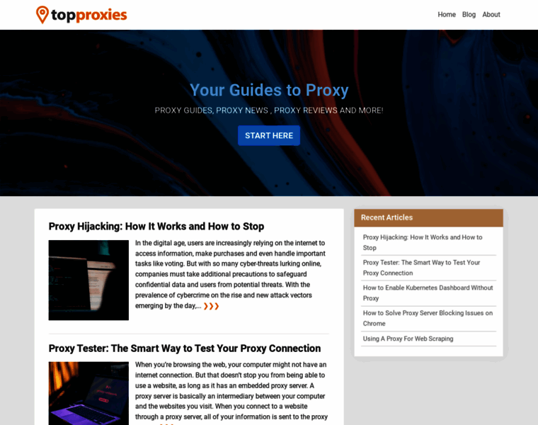 Topproxies.org thumbnail