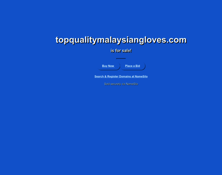 Topqualitymalaysiangloves.com thumbnail