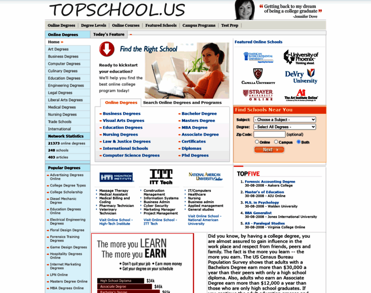 Topschool.us thumbnail