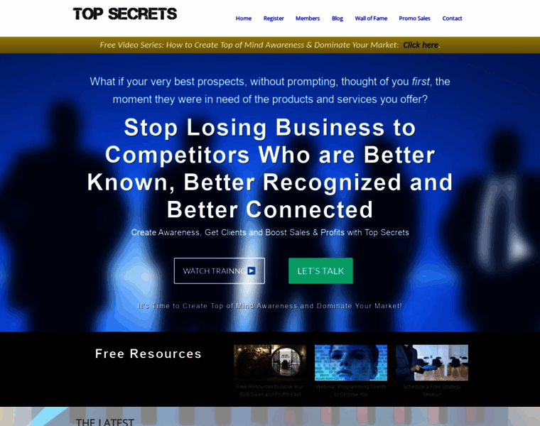 Topsecretswebsite.com thumbnail