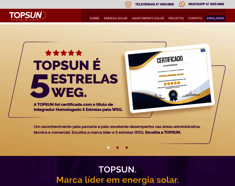 Topsun.com.br thumbnail