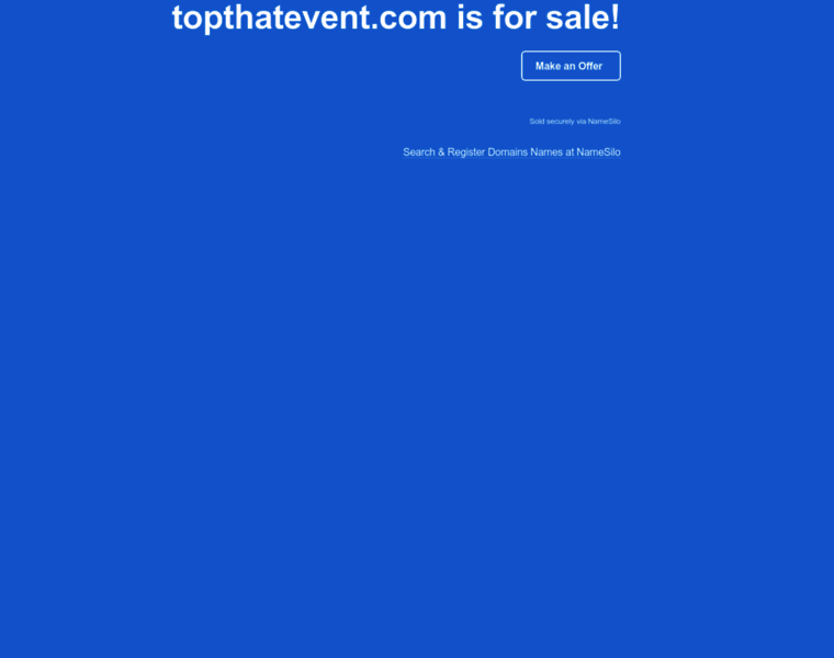 Topthatevent.com thumbnail