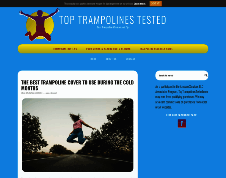 Toptrampolinestested.com thumbnail