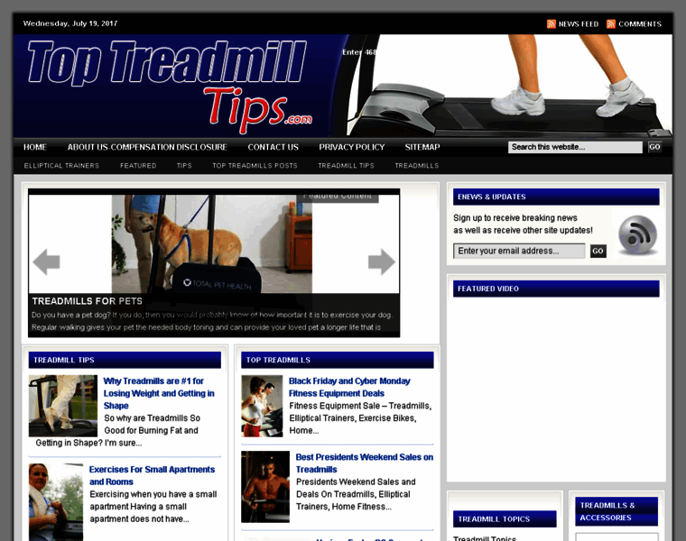 Toptreadmilltips.com thumbnail