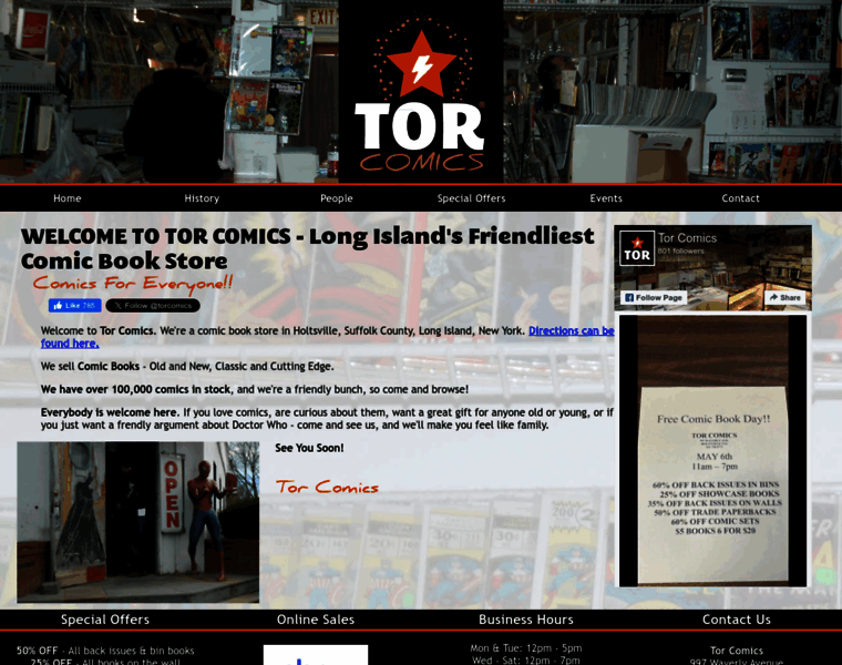 Tor-comics.com thumbnail