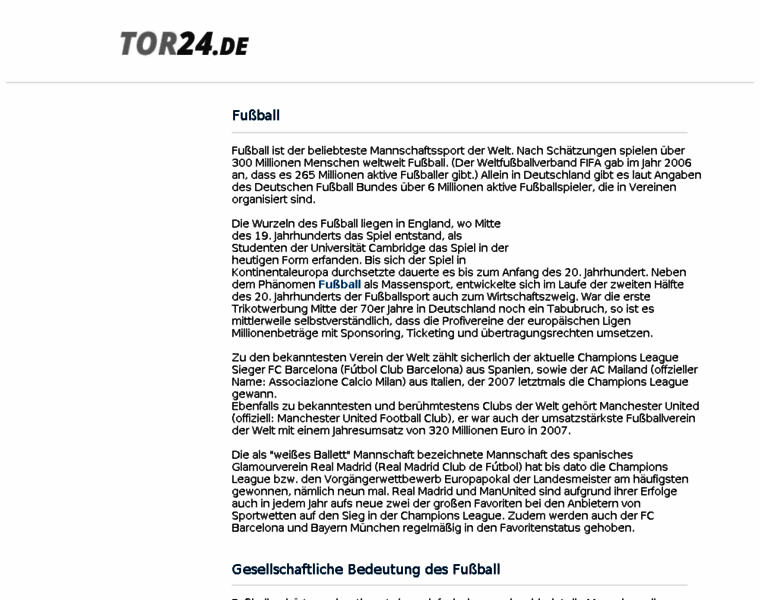 Tor24.de thumbnail