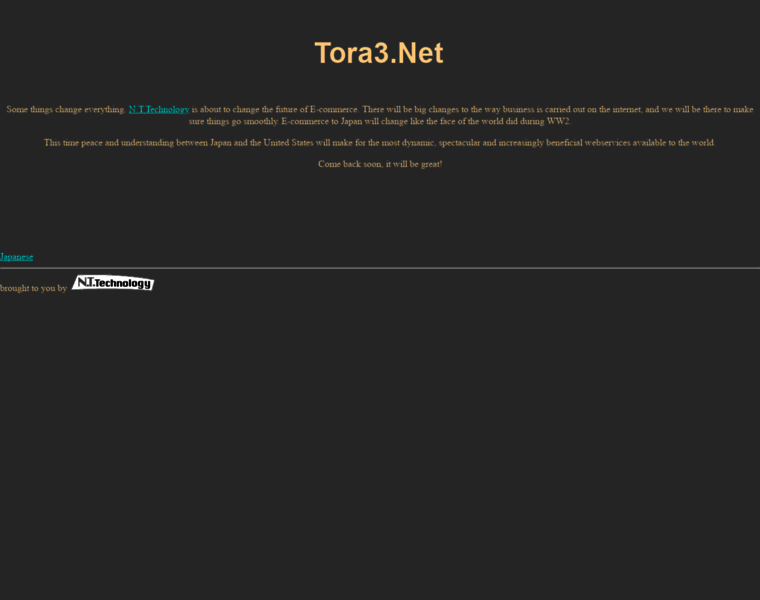 Tora3.net thumbnail