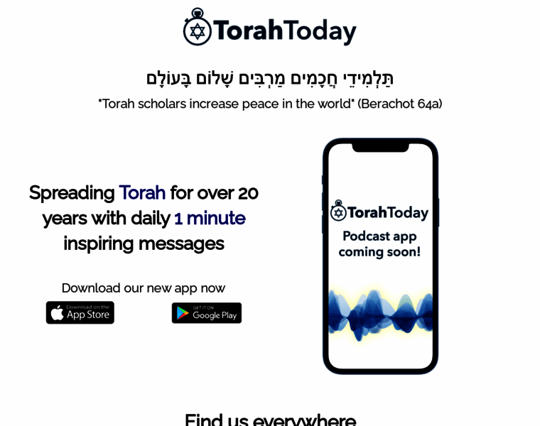 Torahtoday.com thumbnail