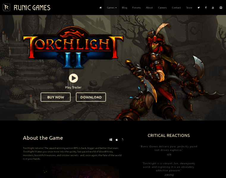 Torchlight2game.com thumbnail