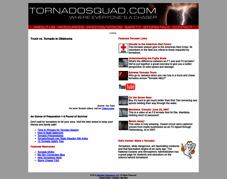 Tornadosquad.com thumbnail