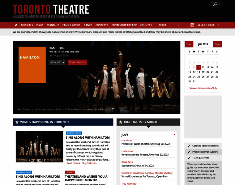 Toronto-theatre.com thumbnail