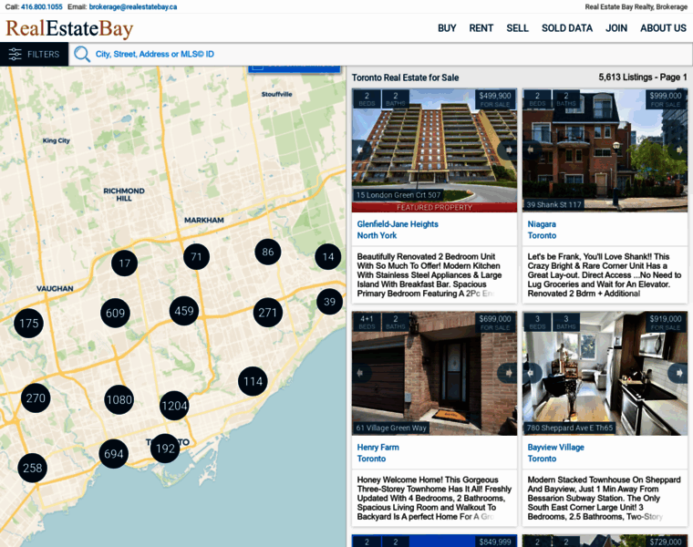 Toronto.realestatebay.ca thumbnail