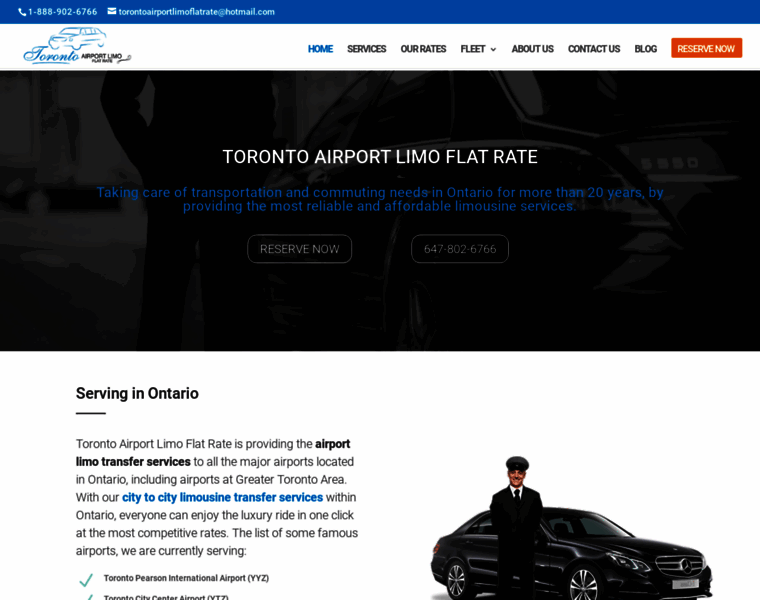 Torontoairportlimoflatrate.com thumbnail