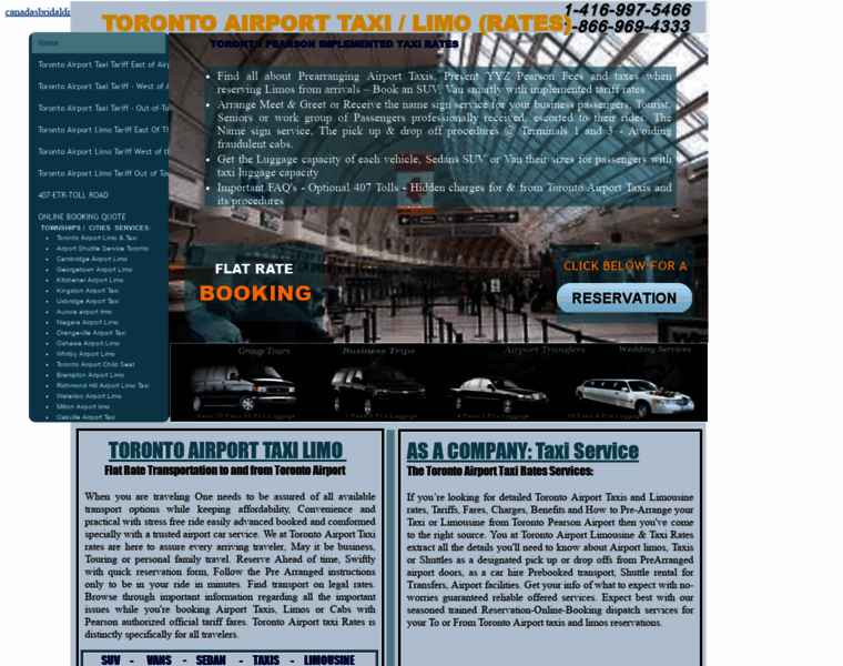 Torontoairporttaxirates.ca thumbnail