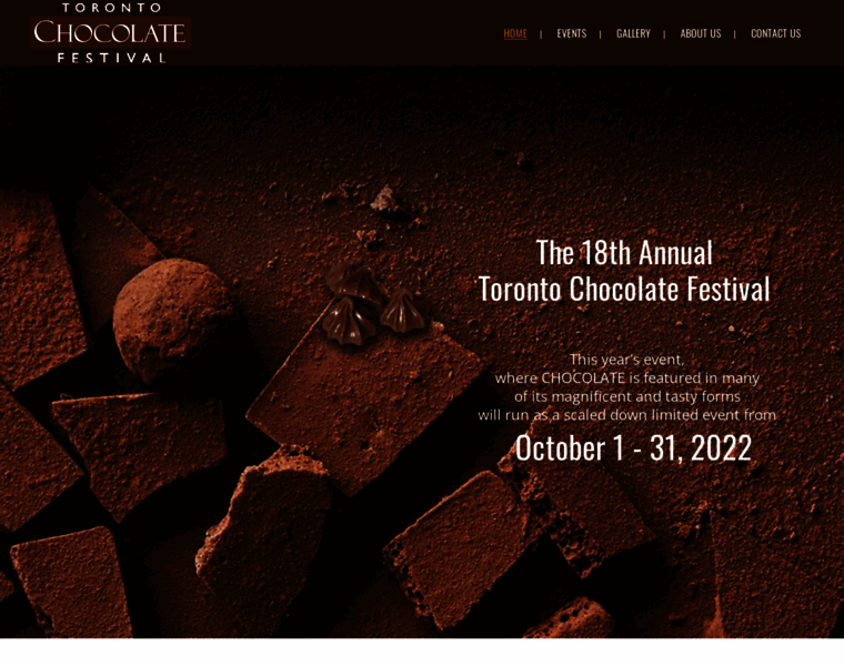 Torontochocolatefestival.com thumbnail