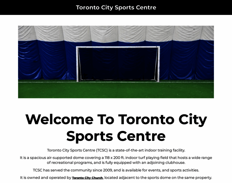 Torontocitysportscentre.ca thumbnail