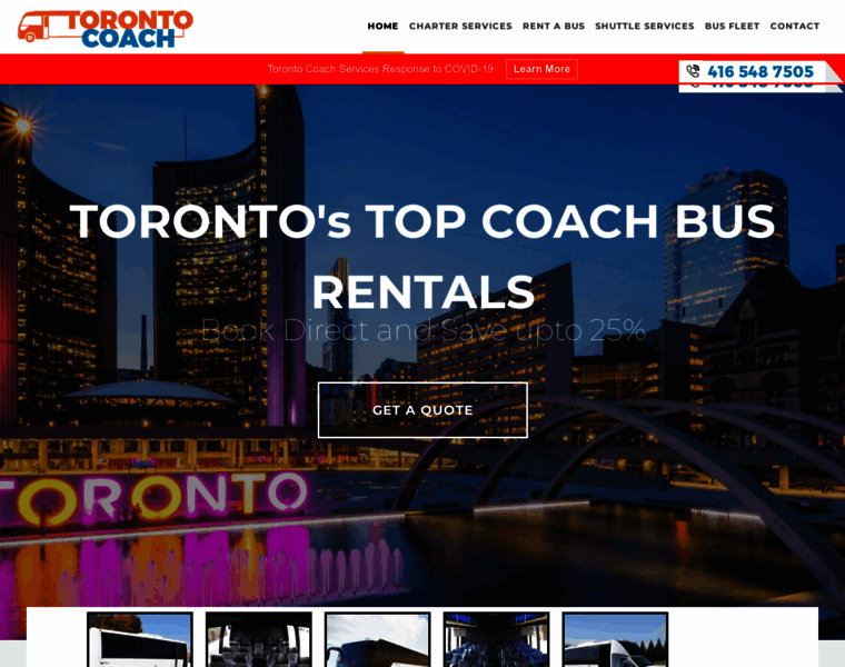 Torontocoachservices.ca thumbnail