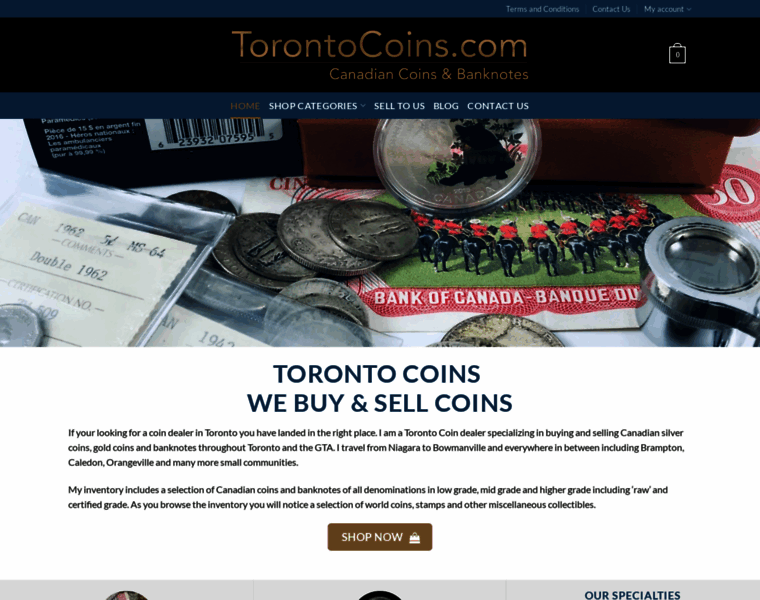 Torontocoins.com thumbnail