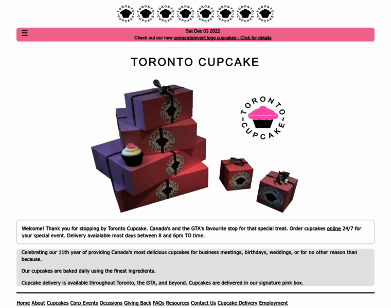 Torontocupcake.com thumbnail