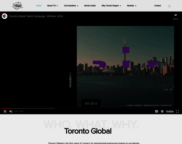 Torontoglobal.ca thumbnail