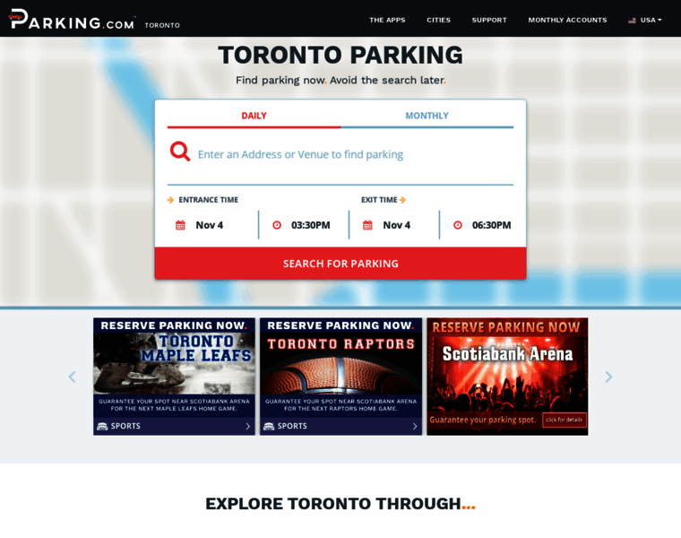 Torontoparking.spplus.ca thumbnail