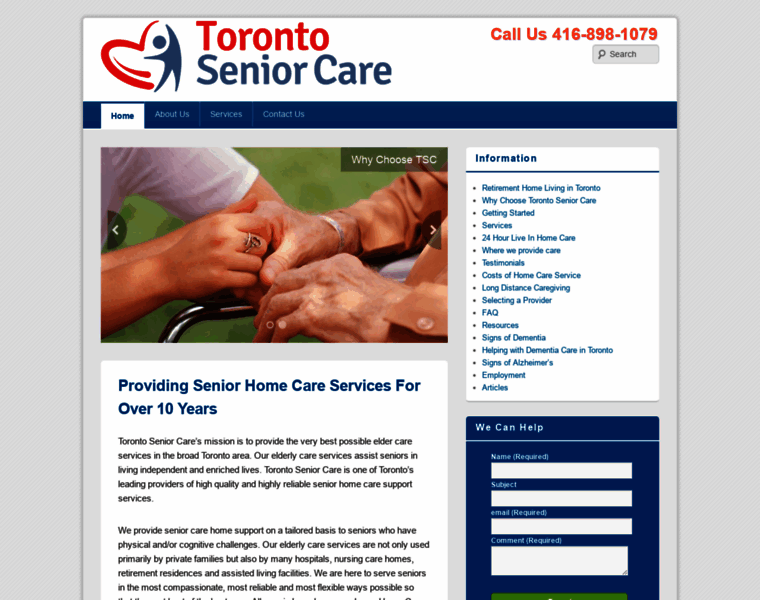Torontoseniorcare.com thumbnail
