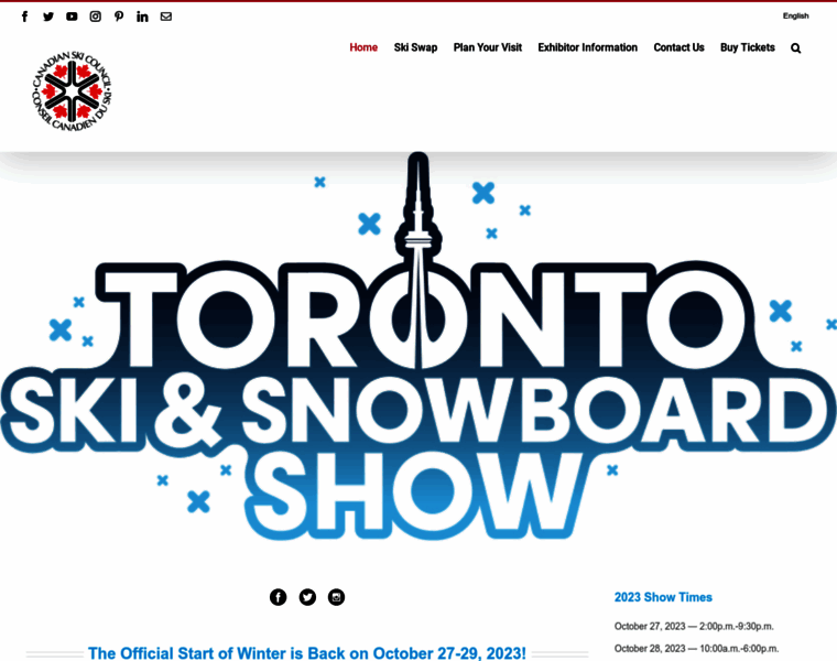 Torontoskishow.ca thumbnail