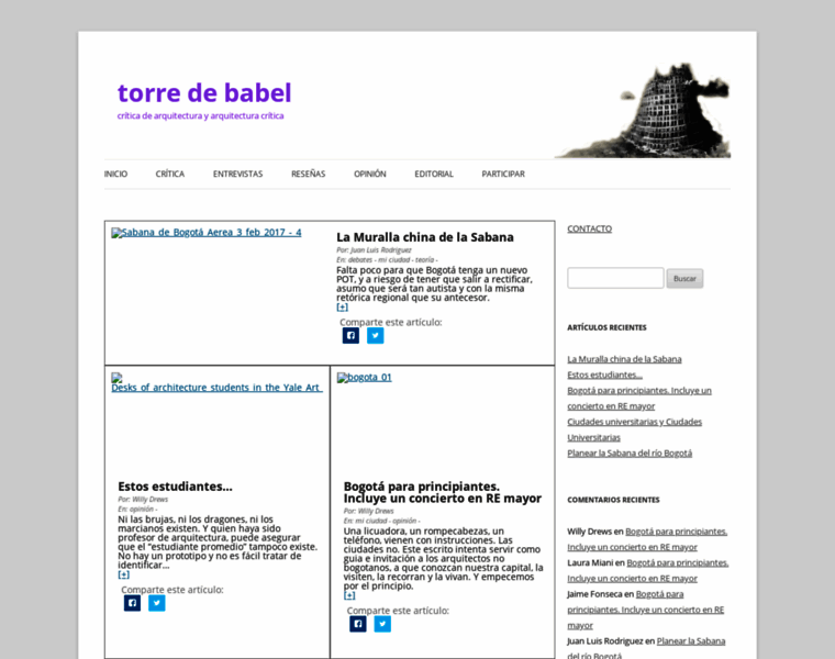 Torredebabel.info thumbnail