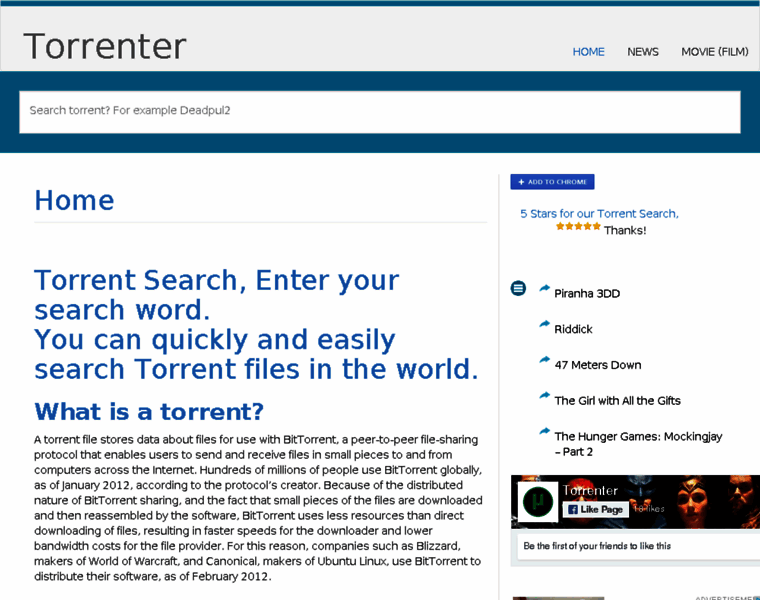 Torrenter.site thumbnail