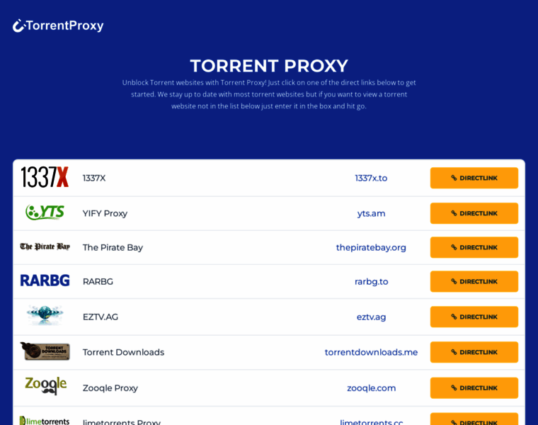 Torrentproxy.co thumbnail