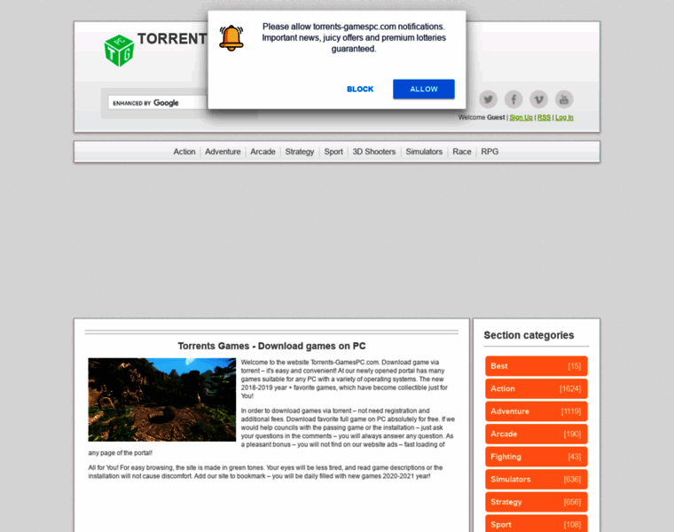 Torrents-gamespc.com thumbnail