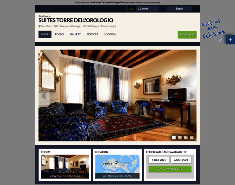Torreorologio.hotelinvenice.com thumbnail